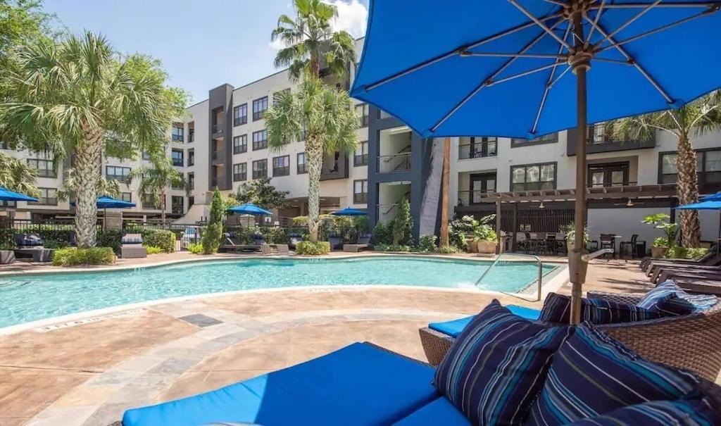 Modern Galleria Apt-Freeparking-Pool-Fast Wifi-Med Ctr Houston Exteriér fotografie